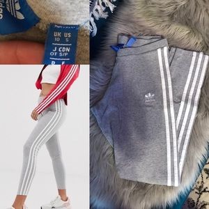 Grey adidas leggings